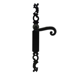 Antique Black Cast Iron Door Handle Dummy