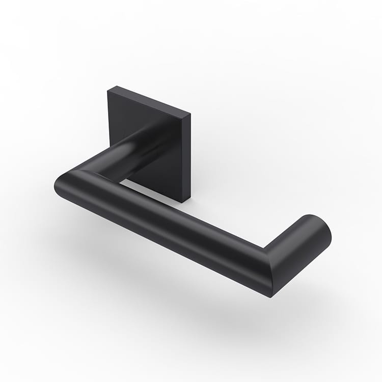 Modern matte black door handle - - News - 3