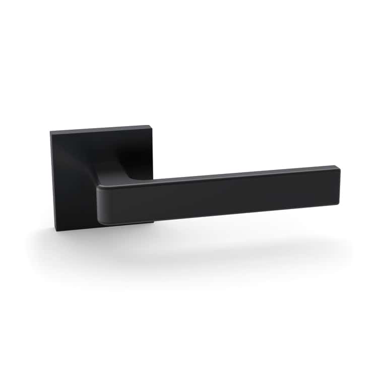 Modern matte black door handle - - News - 7