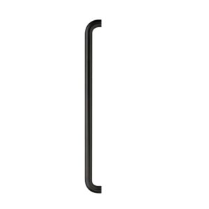 U-shape matte black pull handle for sliding door & swing door