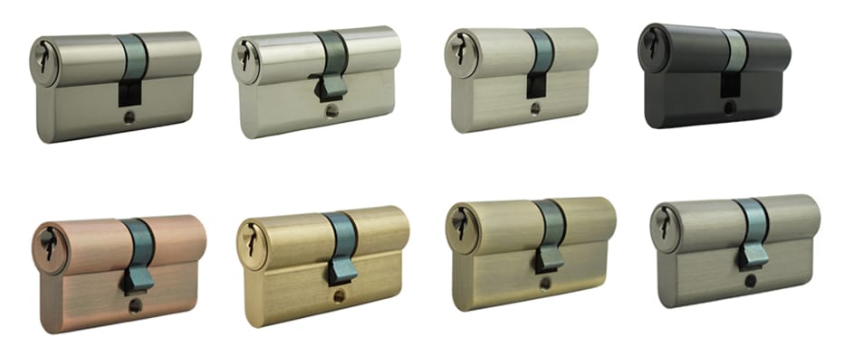 Double european profile cylinder with emergency function ECS-EF3030 - Euro Cylinder - 3